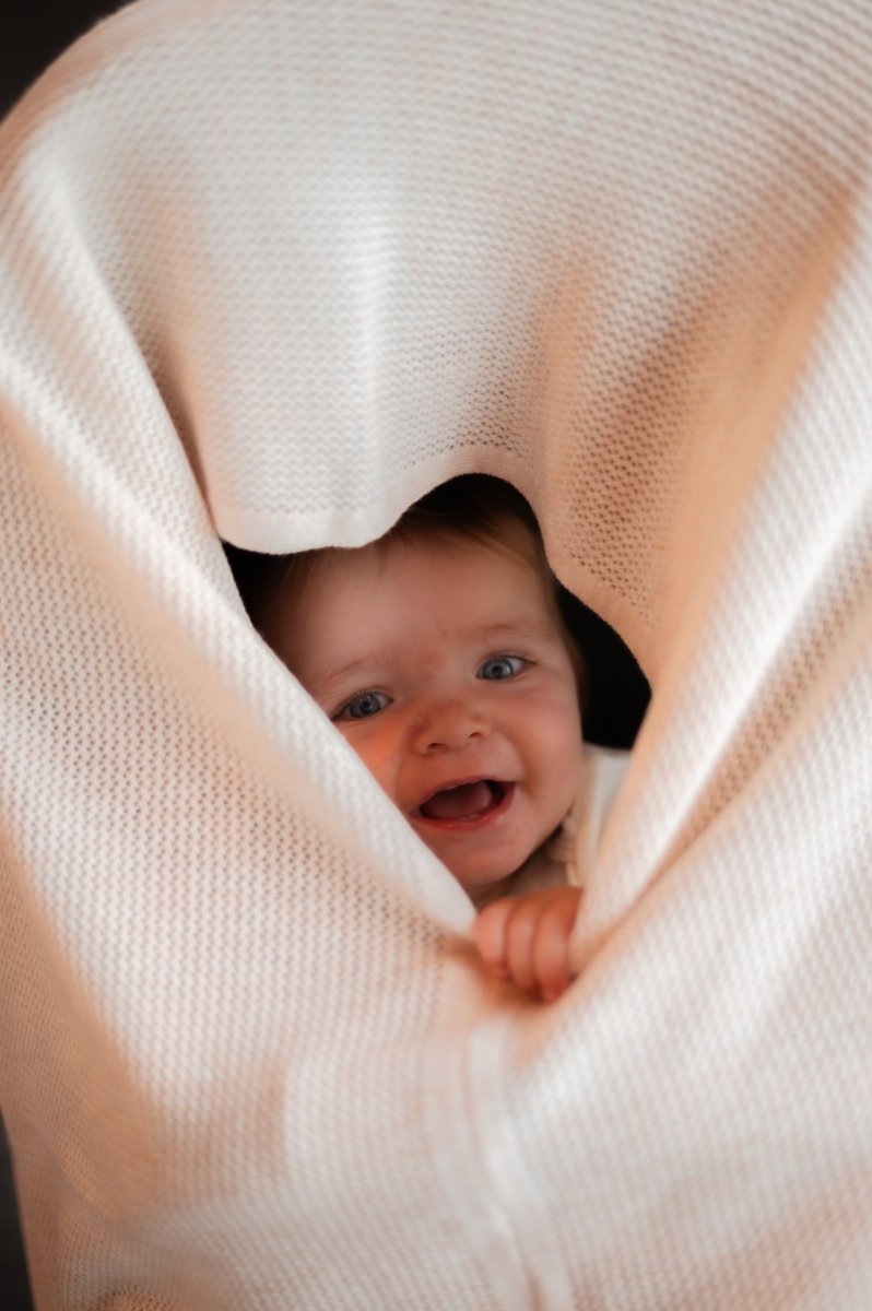 Sand Merino Wool Nursing Cover